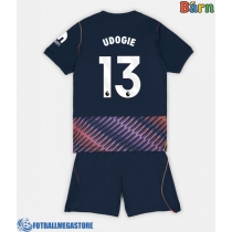Fotballdrakt Barn Tottenham Hotspur Destiny Udogie #13 Bortedraktsett 2026-27 Kortermet (+ Korte bukser)